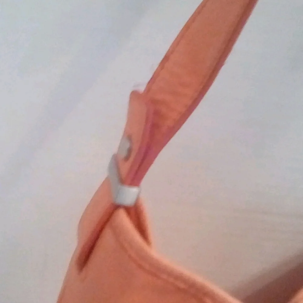 Leather PERLINA Peach Women's Bag